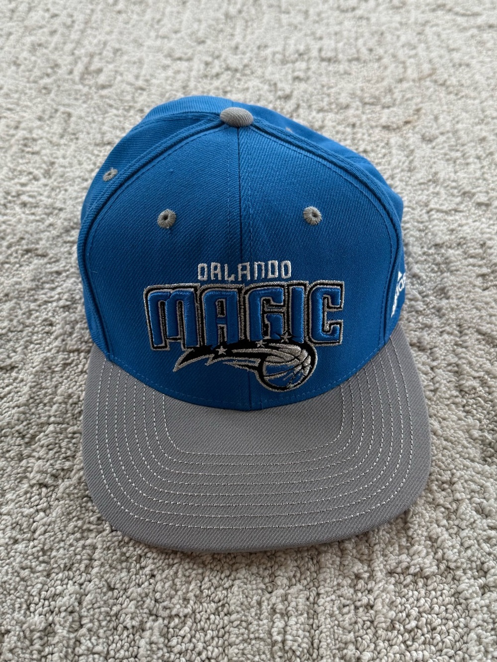 NWOT Adidas Orlando Magic Blue & Gray Snapback Hat OS